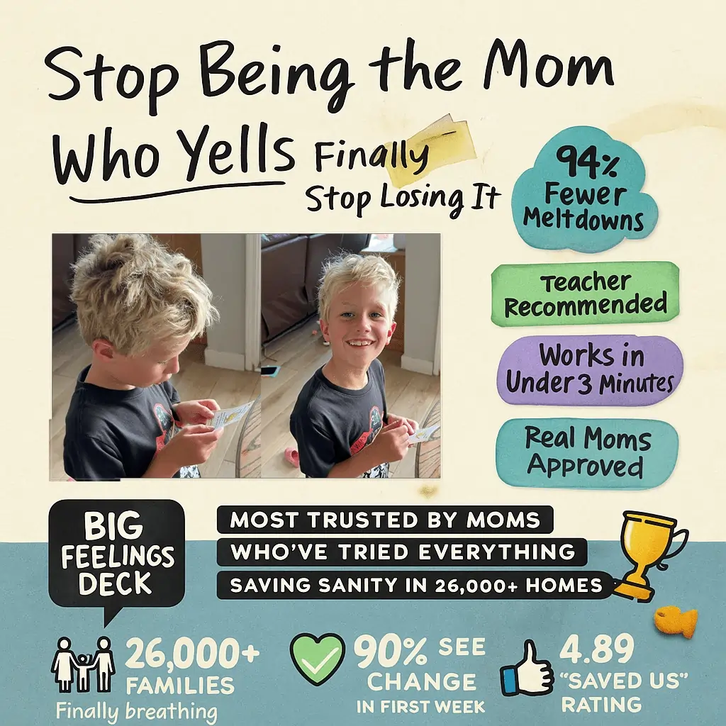 Stop being the parent who yells, with 94% fewer meltdowns